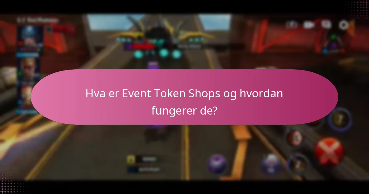Hvilke tidsbegrensede gjenstander er tilgjengelige i Event Token Shop?