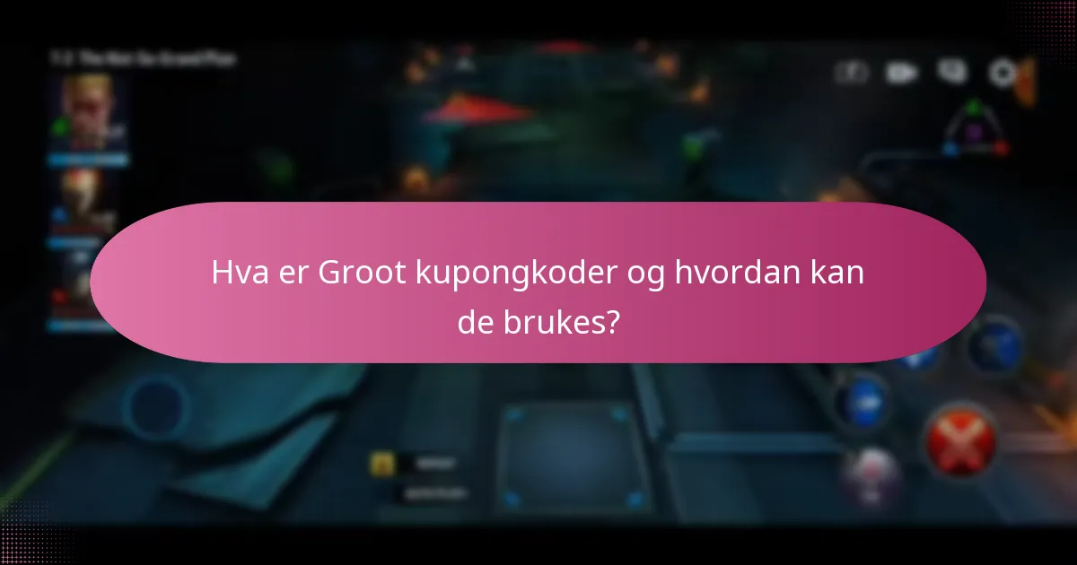 Hvordan fungerer karakterforbedringer for Groot?