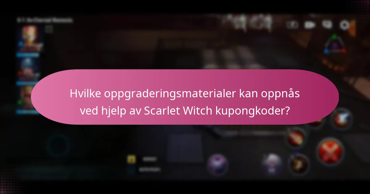 Når er spesielle arrangementer relatert til Scarlet Witch kupongkoder?
