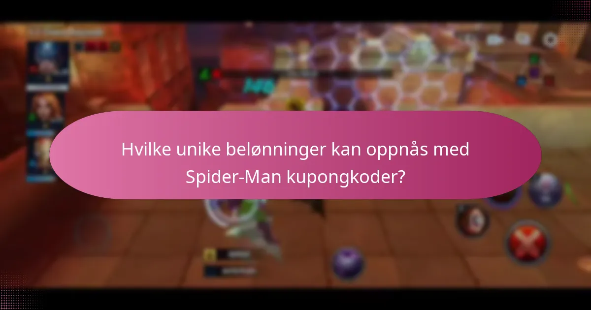Hvordan forbedrer Spider-Man kupongkoder karakteroppgraderinger?